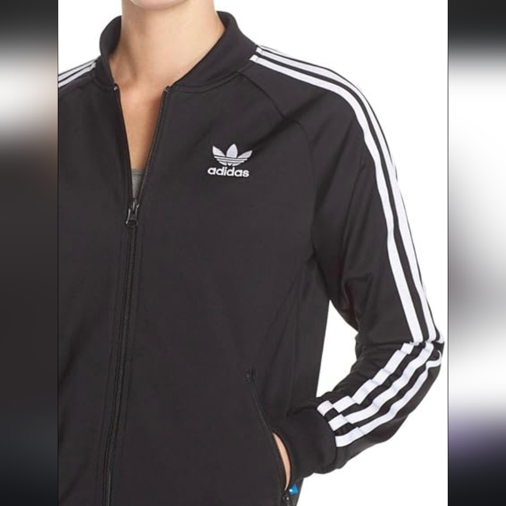 Adidas Superstar Black Track Jacket